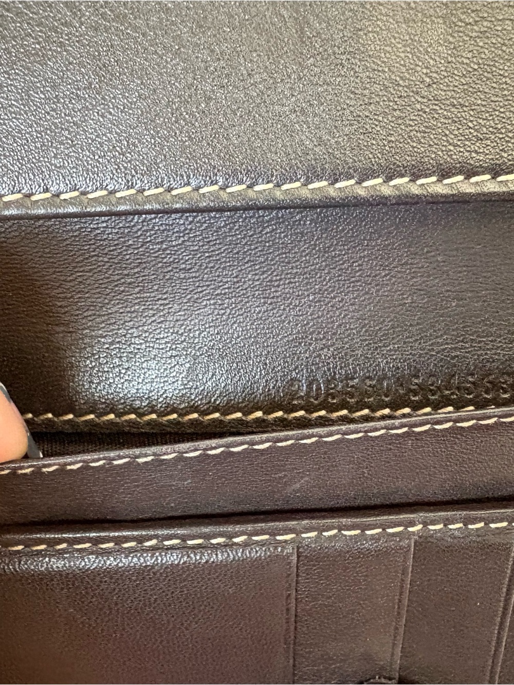 Gucci Beige Brown GG Canvas Wallet with Gold Heart Logo - Picture 6 of 9